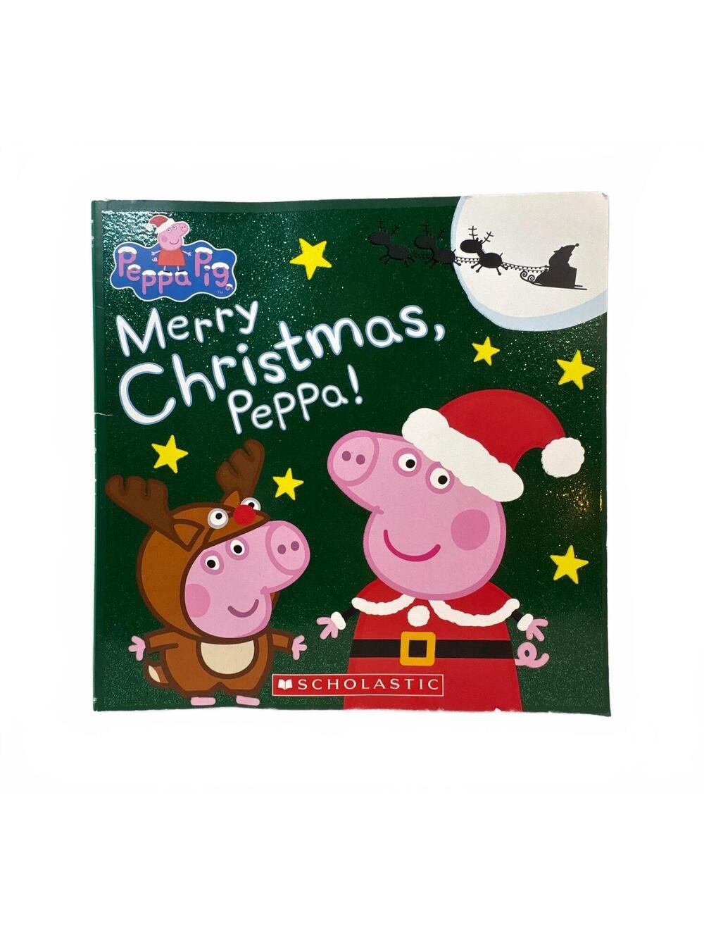 Peppa Pig Merry Christmas, Peppa! Scholastic Holiday Children’s Book 2019
